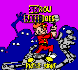Spirou - The Robot Invasion Title Screen